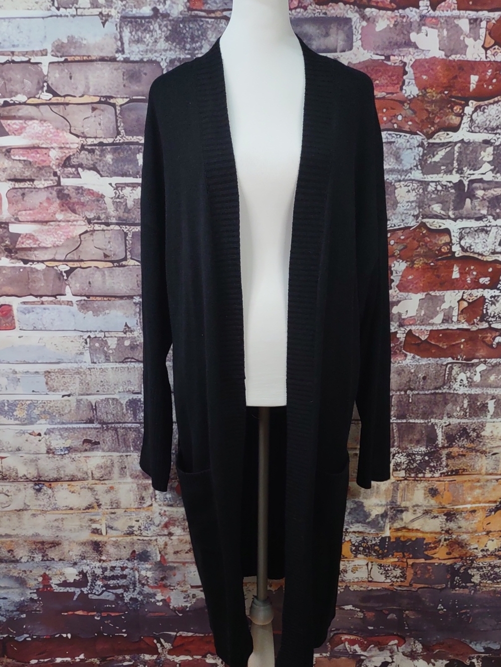 Westbound Long Open-Front Cardigan
